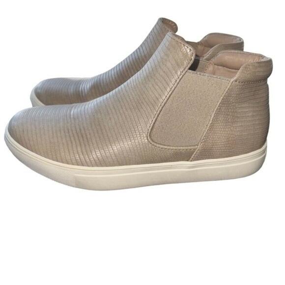 Coconuts By Matisse Harlan Slip on High Top Sneaker Taupe Size 6 - Picture 3 of 12